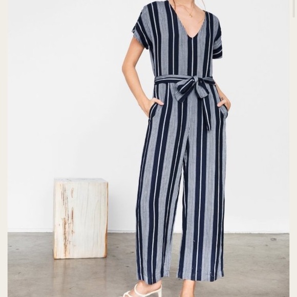 Rails | Linen blend Jumpsuit - Picture 3 of 10